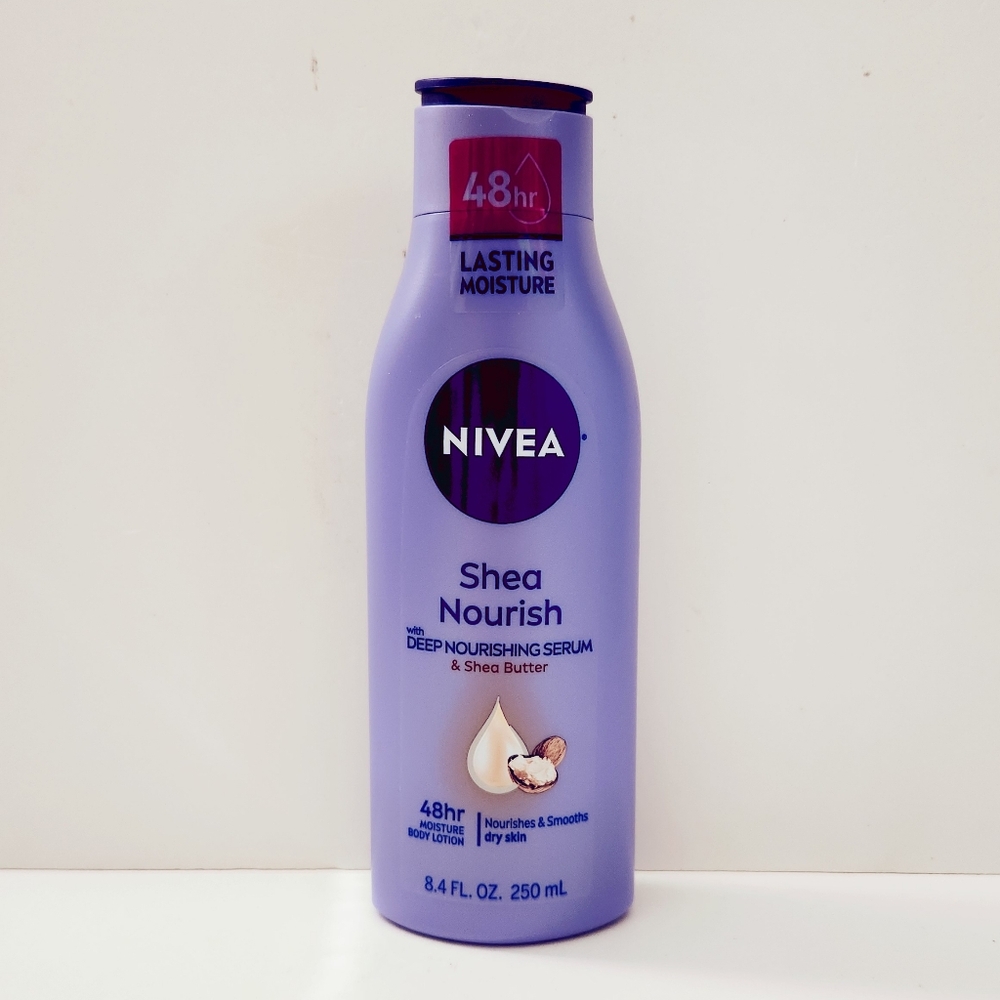 ⭐4/$15 NIVEA Shea Nourish Body Lotion